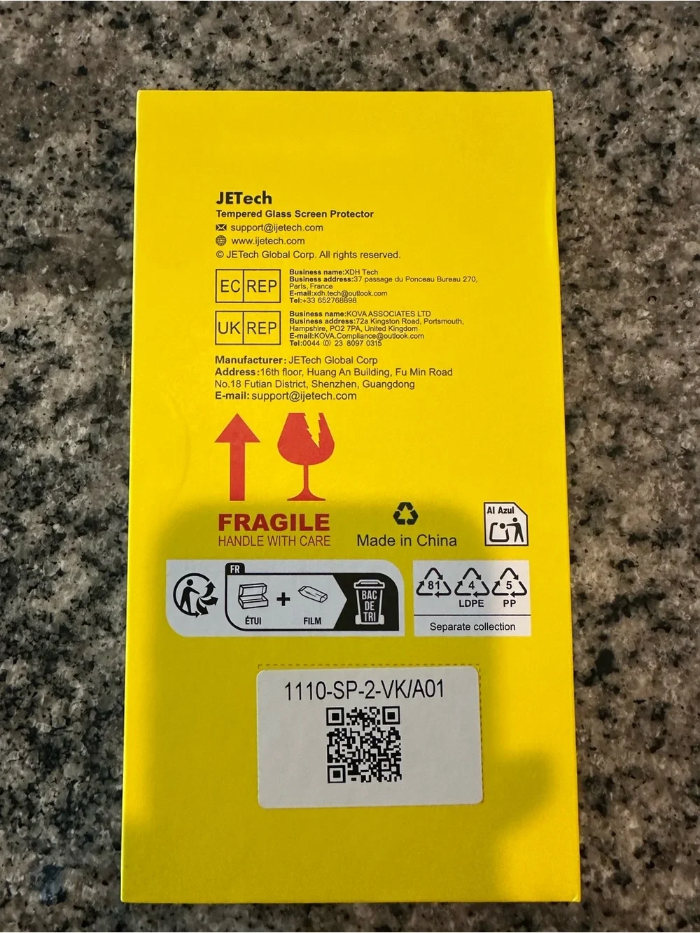 iPhone 13 mini glass privacy screen protector